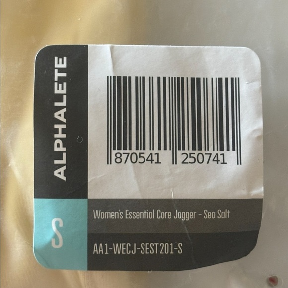 ALPHALETE Women's Essential Core Jogger Sea Salt - Picture 5 of 6